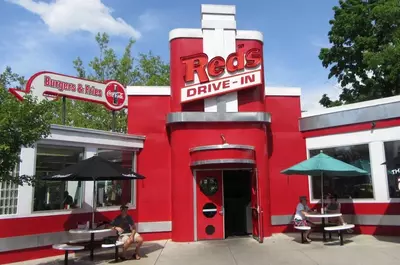 Red's Drive-In at Dollywood