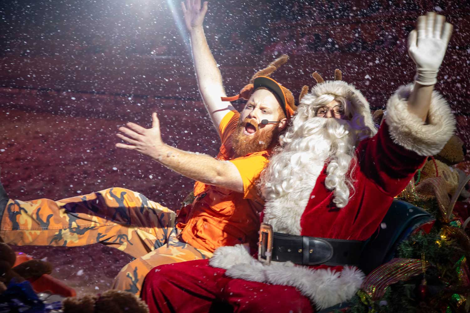 Skeeter and Santa