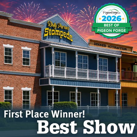 Voted Best Show in Pigeon Forge Seven Years in a Row!