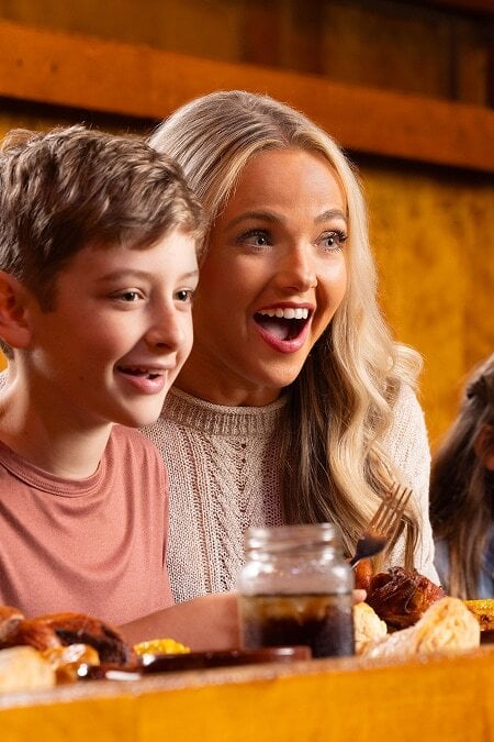 Stampede guests excited for the four-course feast