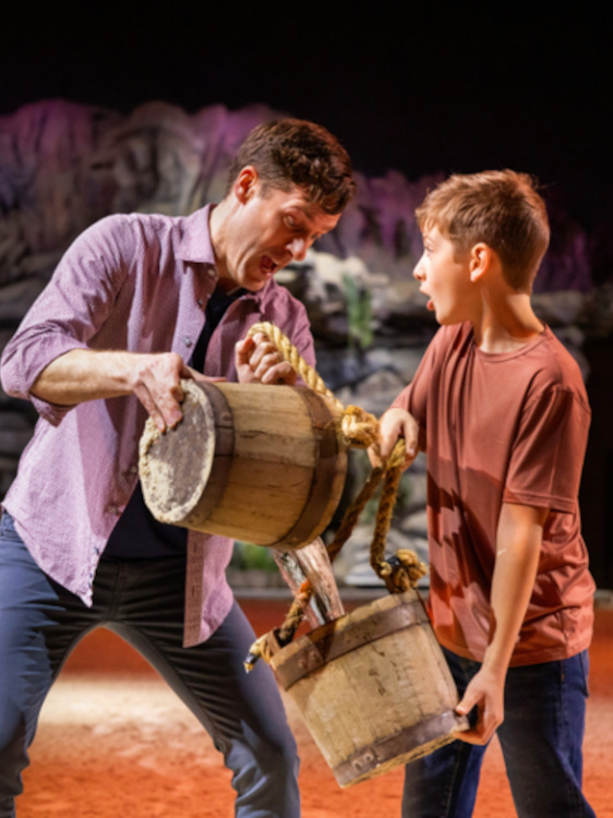 Image of guests participating in the show.