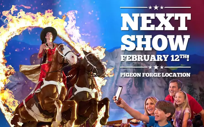 Dolly Parton's Stampede in Pigeon Forge, TN opening February 12th for our 34th season!