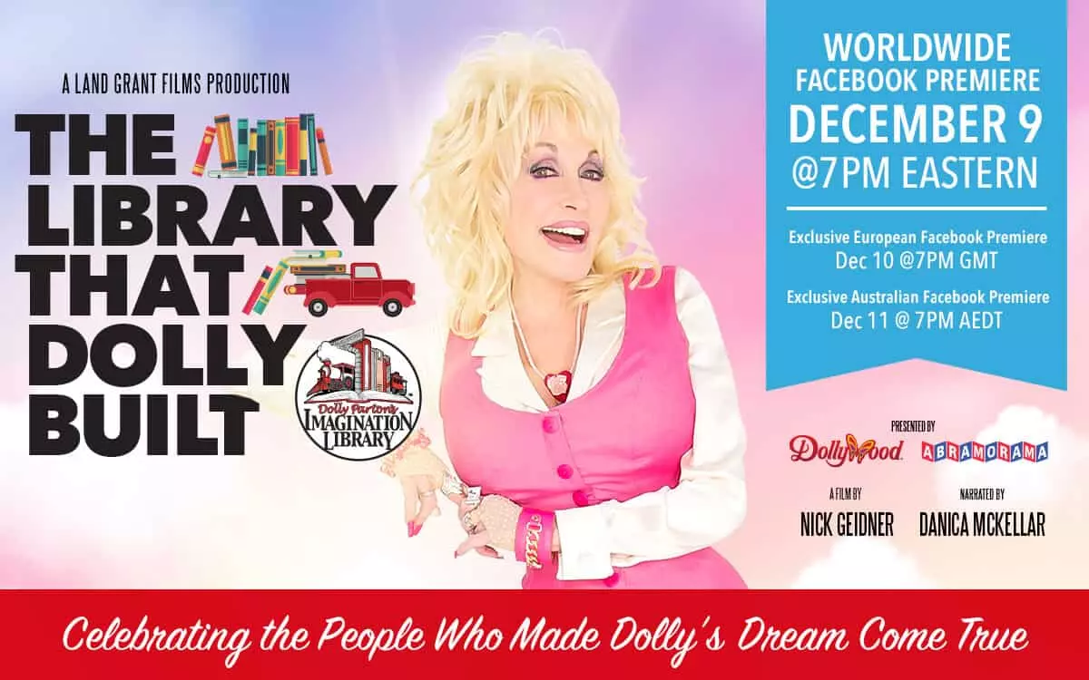 The Library That Dolly Built - Worldwide Premiere December 9, 2020!