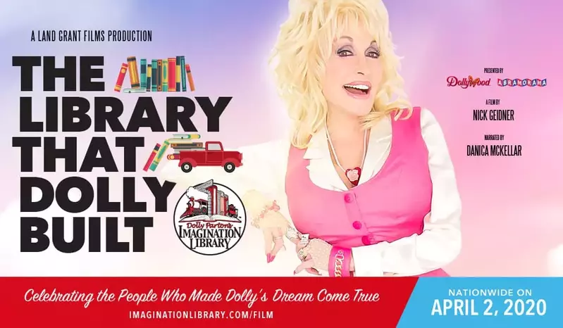 "The Library That Dolly Built" to premiere April 2 - Dolly Parton's Imagination Library Documentary