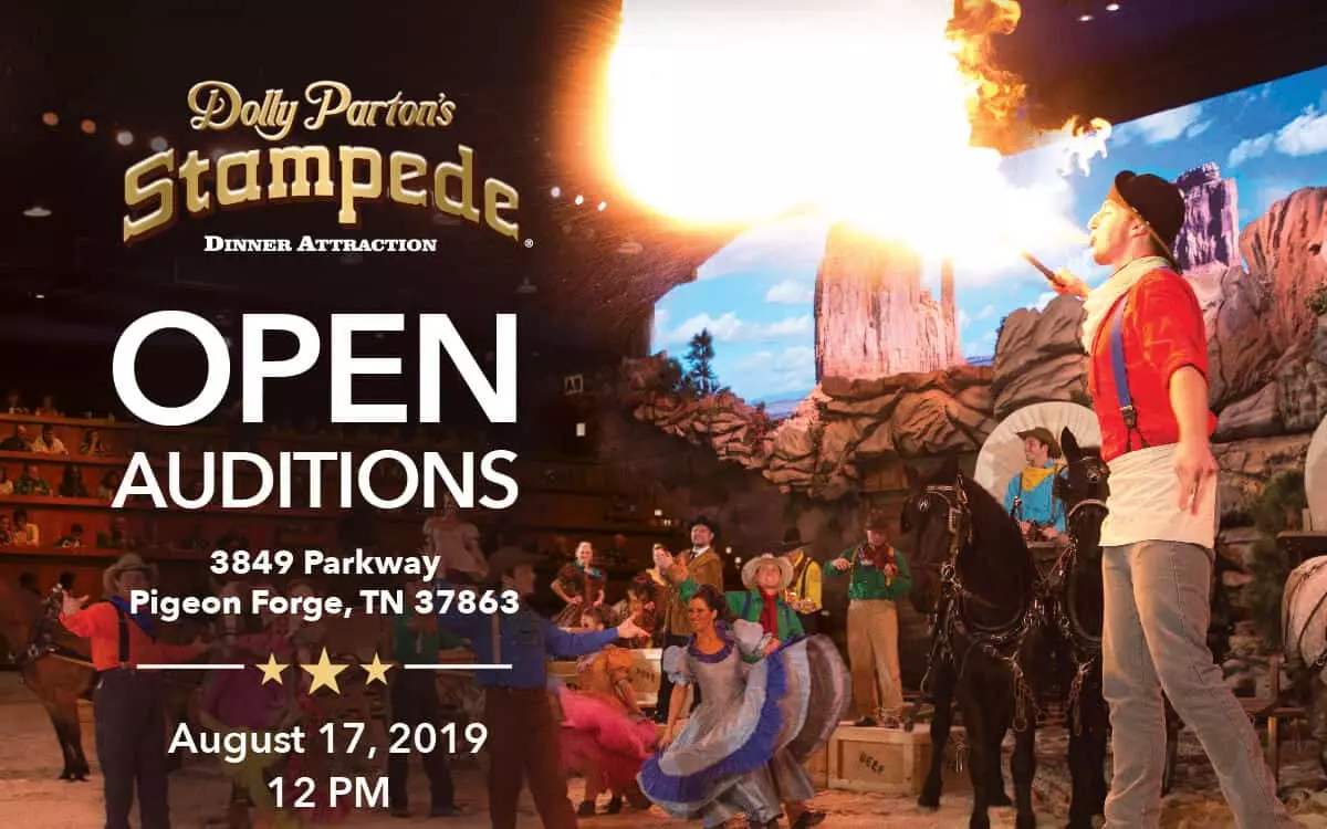 Open Auditions at Dolly Parton's Stampede