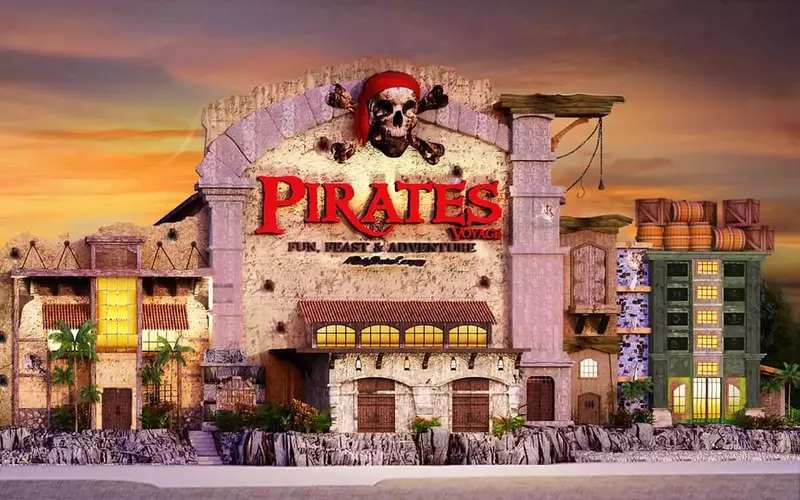 Construction update from Pirates Voyage in Pigeon Forge, TN