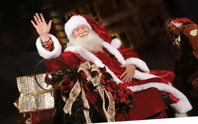 Santa Claus at Dolly Parton_s Stampede
