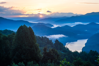 sunrise in the Smoky Mountains