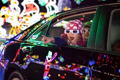 smiling girl in the car at Shadrack's