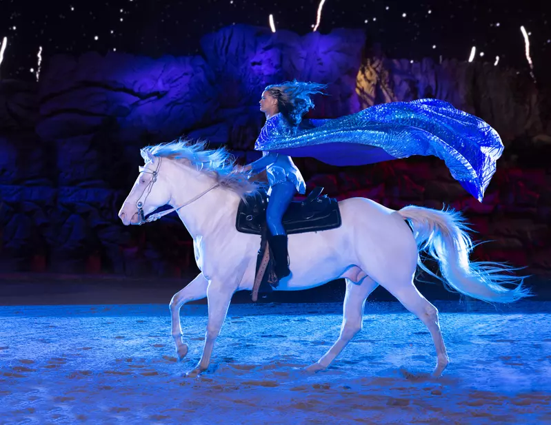 Stampede Performer on Horse